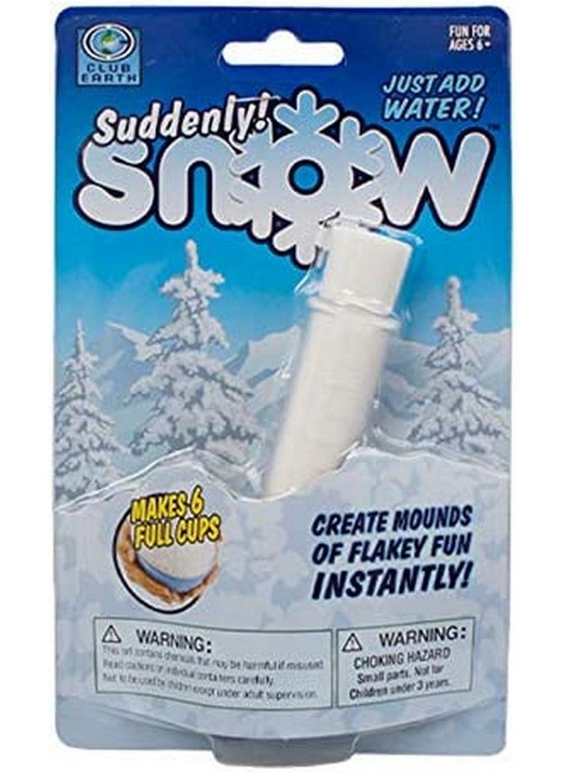 CLUB EARTH Suddenly Snow Science Fun